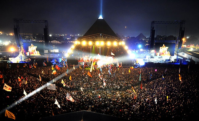 Glastonbury Festival in full effect