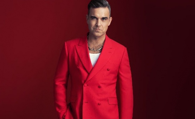 Robbie Williams announces first Christmas album