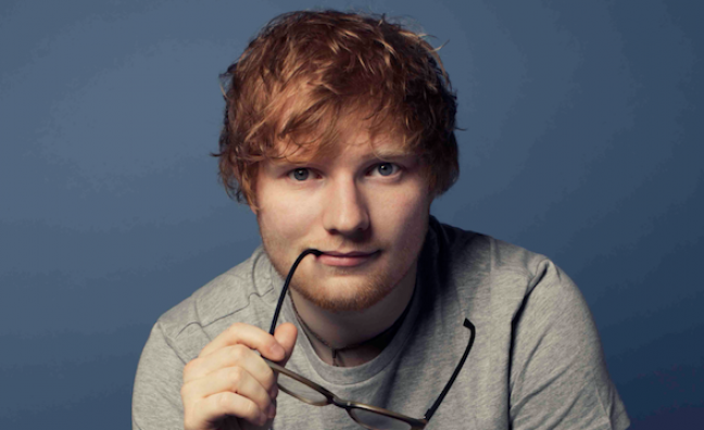 Ed Sheeran remains on course for a chart double