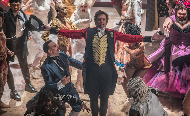 The Greatest Showman overtakes Manics in albums chart race