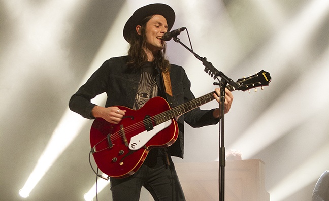 'I'm really excited about the music that I'm making': Music Week catches up with James Bay
