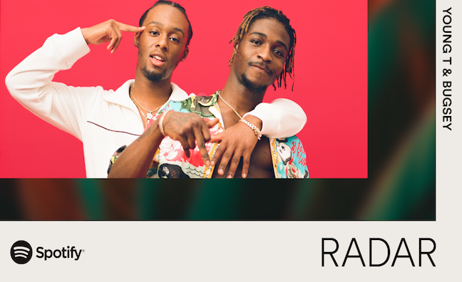 Spotify launches Radar campaign with Young T & Bugsey