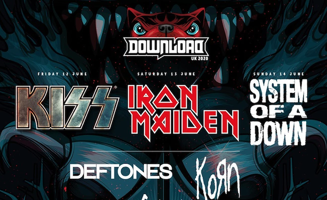 Download Festival confirms Iron Maiden, Kiss and System Of A Down as 2020 headliners
