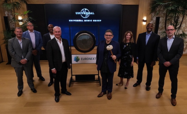 UMG shares soar 38% as Sir Lucian Grainge predicts 'new wave of music consumption'