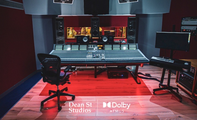 Dean St Studios installs Dolby Atmos mix room