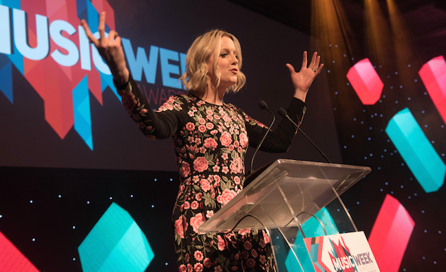 Revisit Music Week Awards host Lauren Laverne's storming speech
