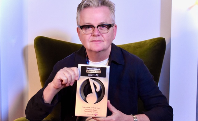 Mike McCormack talks A&R and toasts UMPG UK's Music Week Awards success