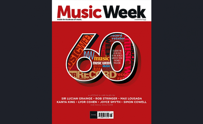 Special 60th anniversary edition of Music Week out now