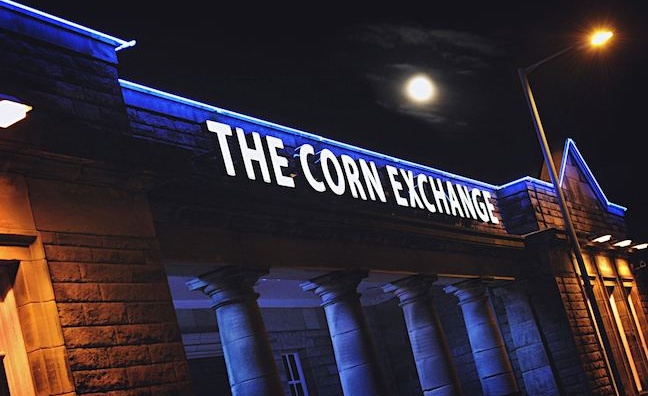 Academy Music Group acquires Edinburgh Corn Exchange in Scotland expansion