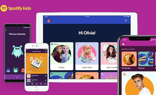 Spotify Kids app rolls out to UK and global markets