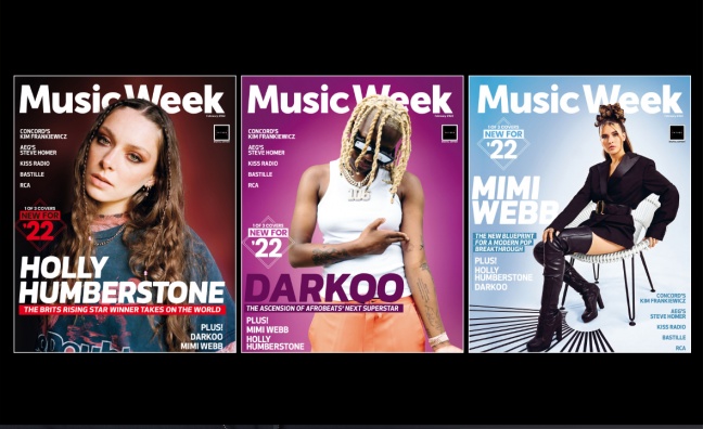 Holly Humberstone, Darkoo & Mimi Webb star on new three-cover special edition of Music Week