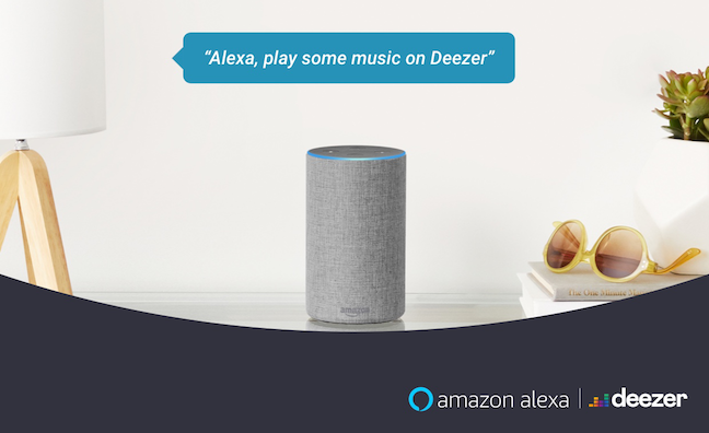 Deezer teams with Alexa for free users