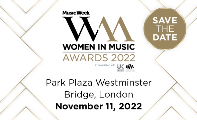 Save the date: Music Week Women In Music Awards returns in 2022