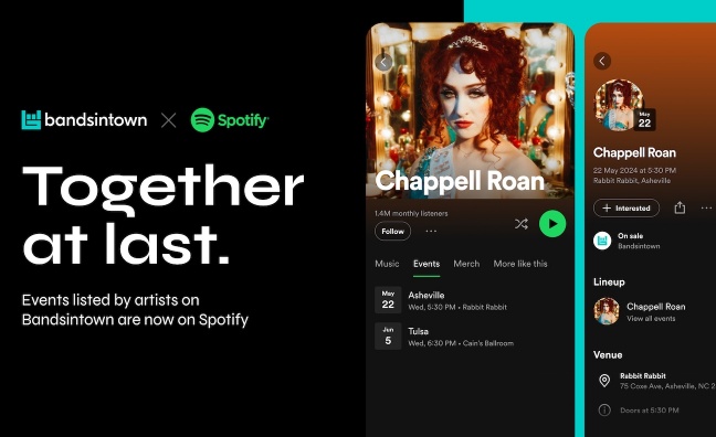 Spotify integrates Bandsintown as it ends 13-year partnership with Songkick