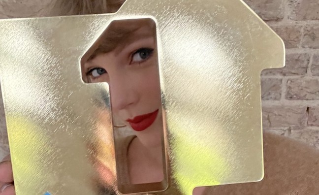 Taylor Swift breaks Beatles record with third No.1 album in nine months