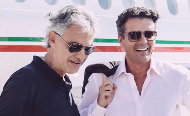 'This is a very important album': Team Bocelli on the tenor's big comeback