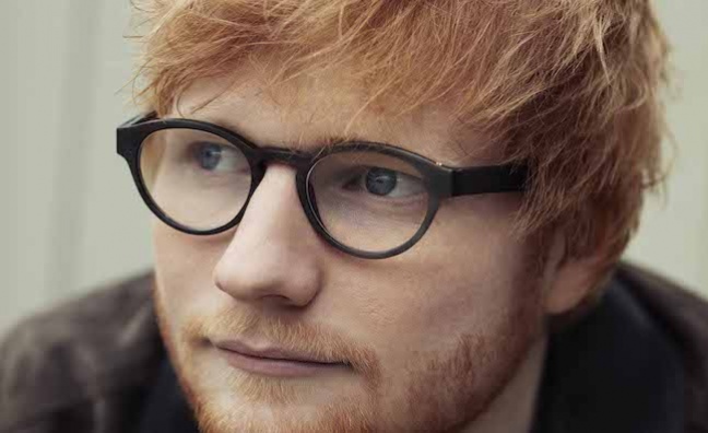 Ed Sheeran scores third US No.1