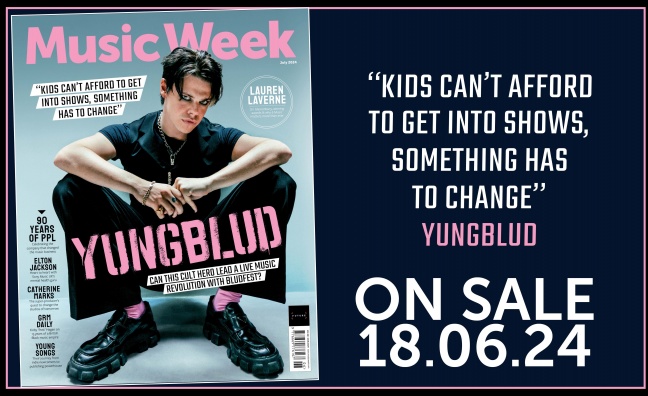 Yungblud covers the July edition of Music Week