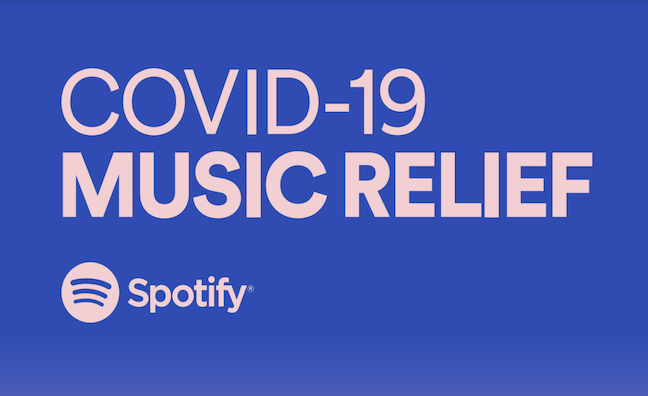 Spotify launches Covid-19 Music Relief Project