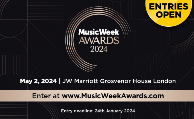 Music Week Awards 2024: Entries now open to recognise incredible talent across the industry