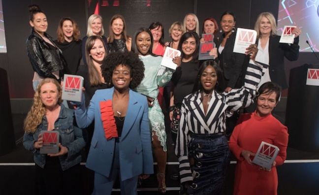 Kobalt sponsors Music Week Women In Music Awards 2018
