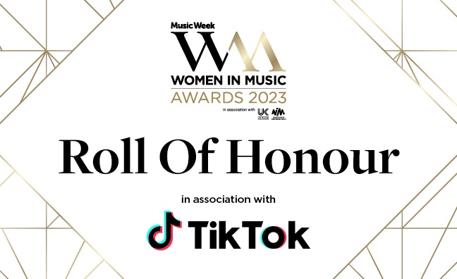 TikTok returns as official partner for Women In Music 2023 Roll Of Honour