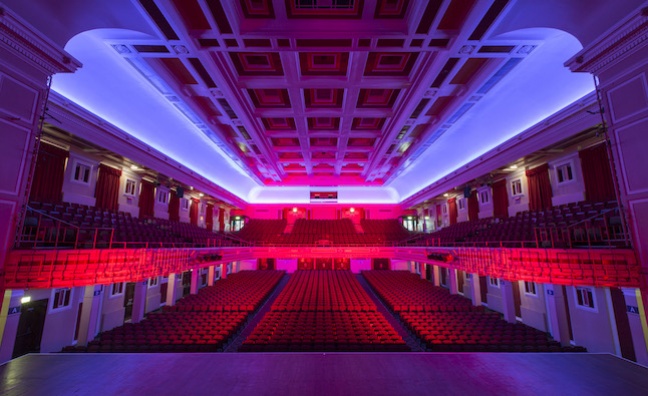 O2 City Hall Newcastle undergoes auditorium restoration