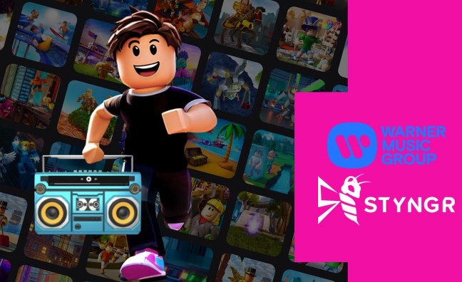 Styngr and Warner Music partner on Batteries product with curated tracks for Roblox developers