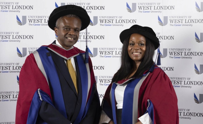 University of West London awards Black Lives In Music co-founders with honorary doctorates