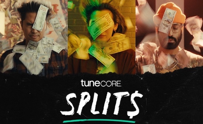 TuneCore launches royalty splits for self-releasing artists