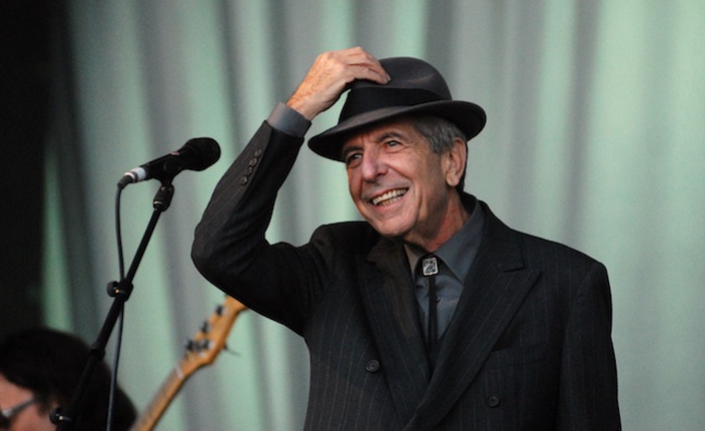 Leonard Cohen honoured at BBC Radio 2 Folk Awards