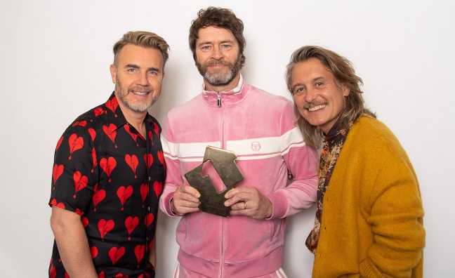 Take That score ninth No.1 with their biggest opening week sales since 2014