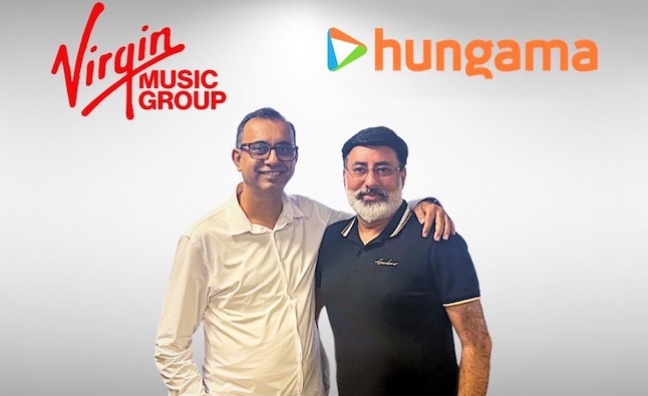 Virgin Music Group forms strategic long-term agreement with South Asia's Hungama