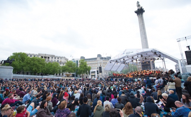 YouTube to live stream Sir Simon Rattle and LSO in Trafalgar Square