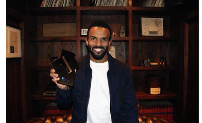 Craig David reaches No.1 with Following My Intuition