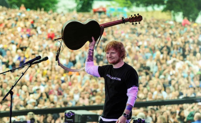 Ed Sheeran, Taylor Swift and Gallaghers enjoy Biggest Weekend boost