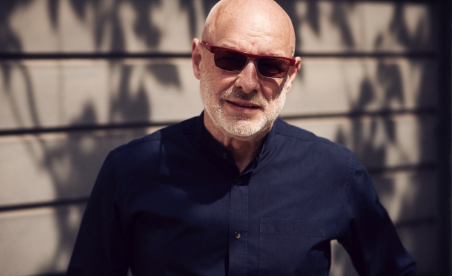 Brian Eno to give keynote interview at IMS 2020