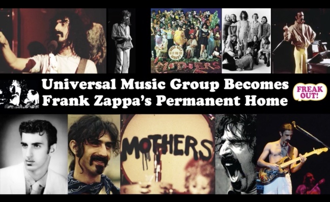 UMG reveals NFT plans as it acquires Frank Zappa's recordings, publishing catalogue, films & archive