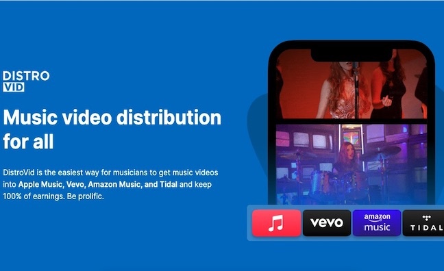 DistroKid launches low-cost music video distribution service DistroVid