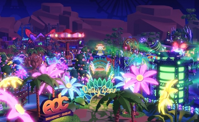 Roblox partners with Insomniac on virtual dance music festival Electric Daisy Carnival