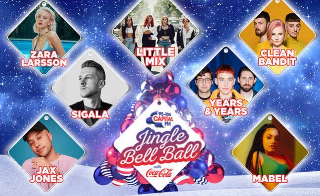 Capital's Jingle Bell Ball to stream on Twitter for the first time