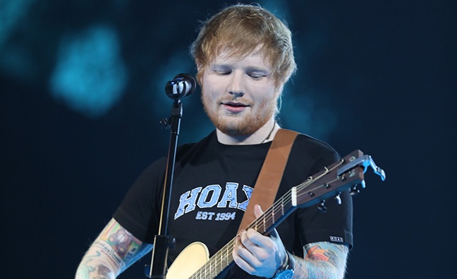 Ed Sheeran confirms show for War Child BRITs Week