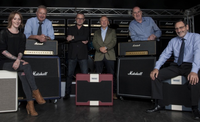 Guitar amp giant Marshall launches rock record label
