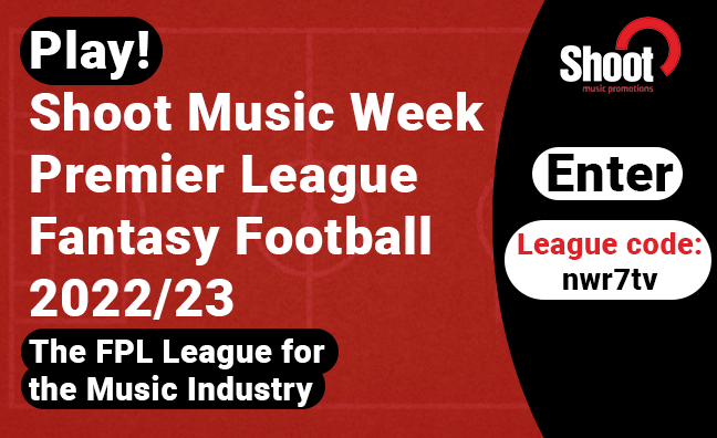 Shoot Music Fantasy League 2022/23 open to sign-up