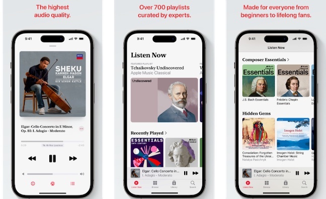 Apple Music Classical dedicated app launches as 'very best classical music streaming experience'