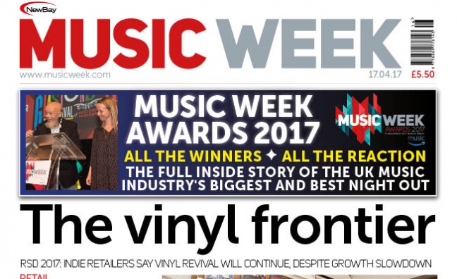 New issue of Music Week out now